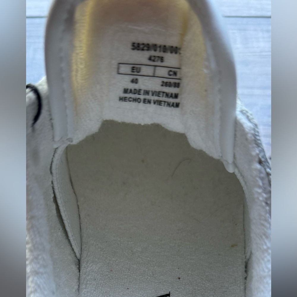 Gola For ZARA White and Yellow Grandslam Casual Sneakers - Picture 8 of 9